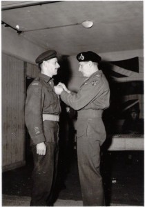 Bob Lucy Military Cross w Fld. Marshal Montgomery s